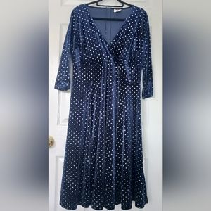 Unique Vintage 50s Style Swing Dress
